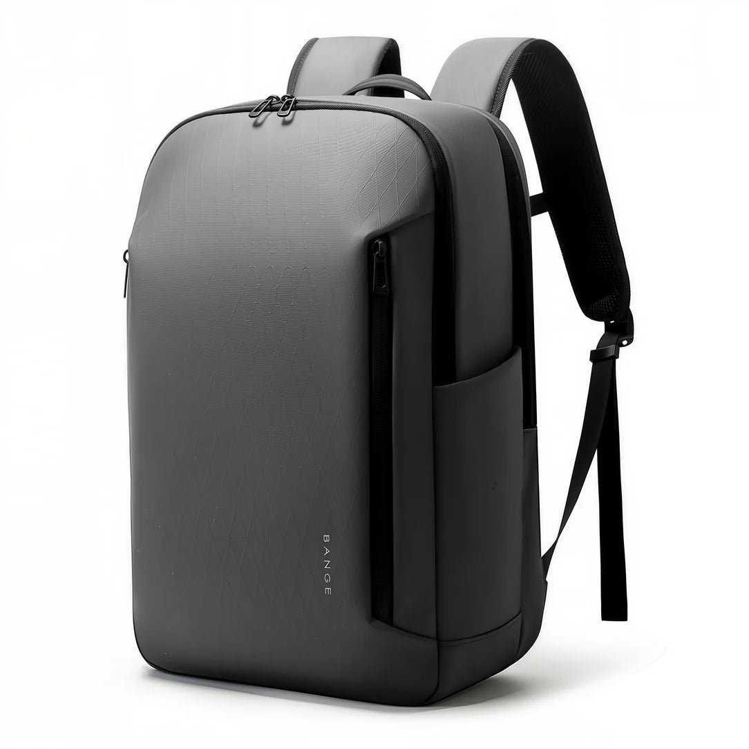 Sac à dos PC 16 pouces Deneb XI, sac à dos gris foncé avec compartiments zippés