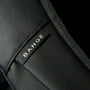 Tissu texturé noir avec logo BANGE sur le Sac à dos PC 16 pouces Deneb XI