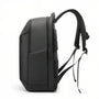 Sac à dos pc 16 pouces Deneb XI noir avec bretelles rembourrées et plusieurs poches zippées
