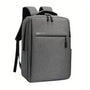 Sac à dos PC portable 17 pouces Urban Nova en tissu gris avec plusieurs compartiments