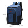 Sac à dos picnic isotherme bleu avec compartiments isolants et multiples