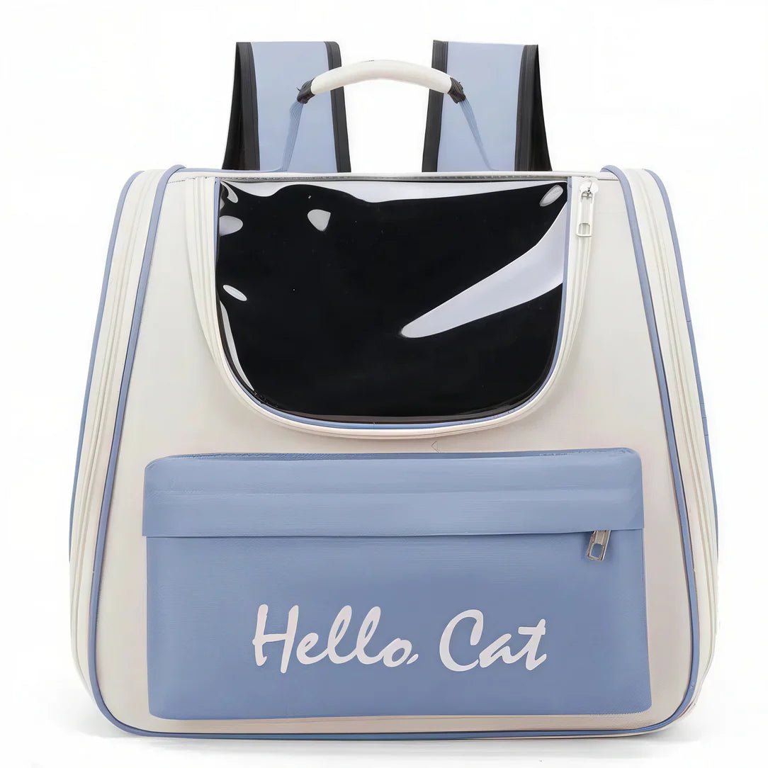 Sac à dos porte chat - Hello Cat