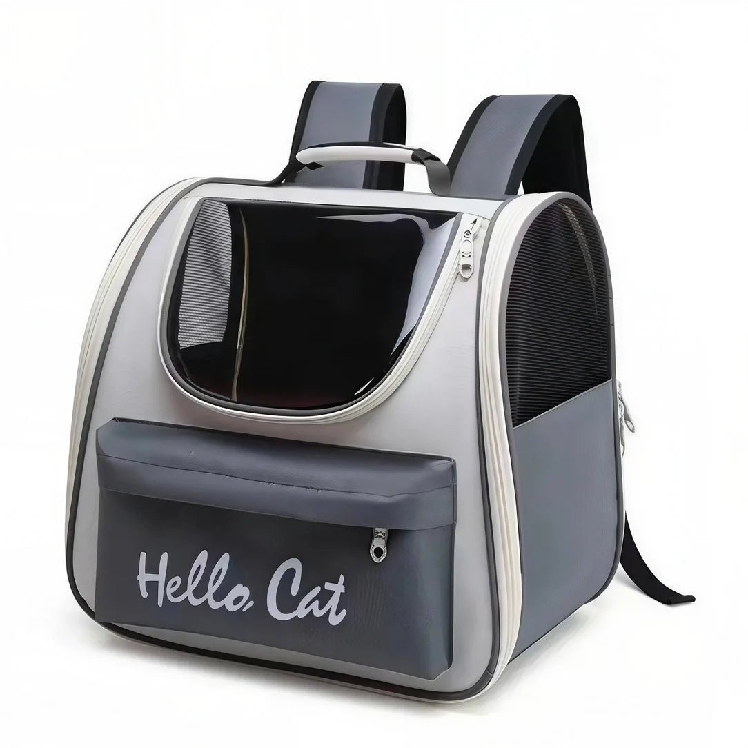 Sac à dos porte chat - Hello Cat