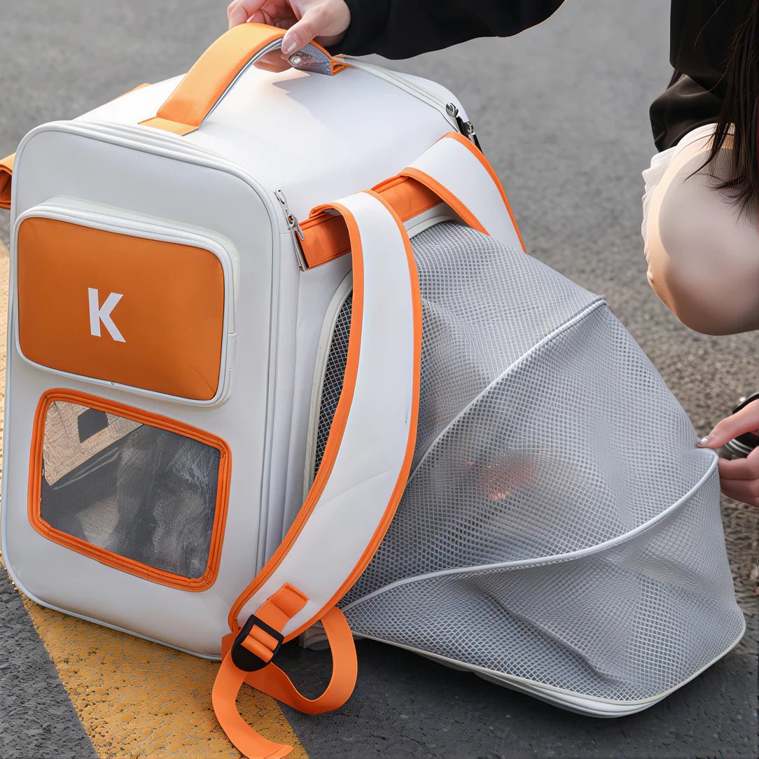 Sac à dos pour chat portable ventilé - MrKing