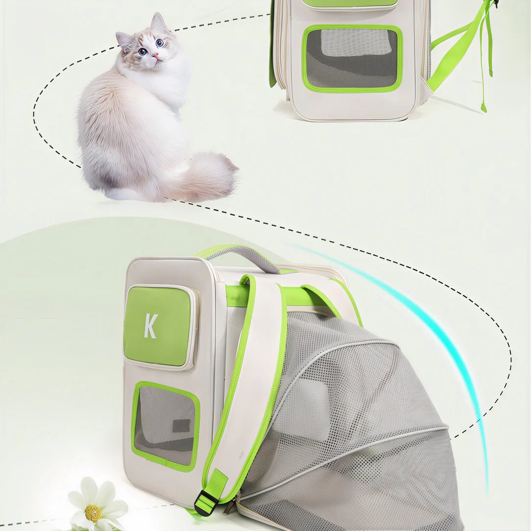 Sac à dos pour chat portable ventilé - MrKing