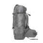 Sac à dos pour chien gris avec poches en mesh et bretelles réglables