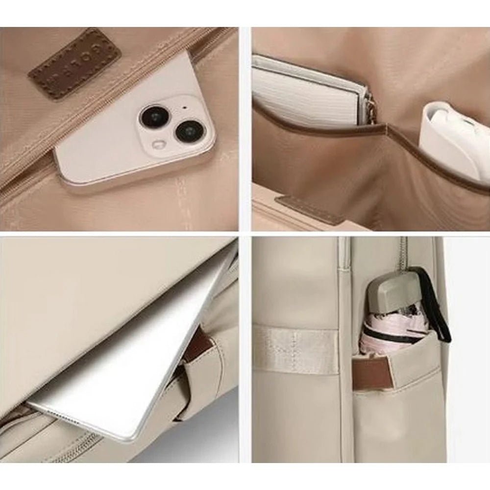 Sac à dos pour ordinateur 15,6 pouces avec plusieurs compartiments pour appareils électroniques