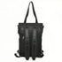 Sac à dos pour PC 15,6 pouces léger avec sacoche convertible noire à bandoulière