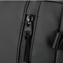 Zip de sac à dos pour PC homme TangoColl 16 avec cordon texturé sur tissu foncé