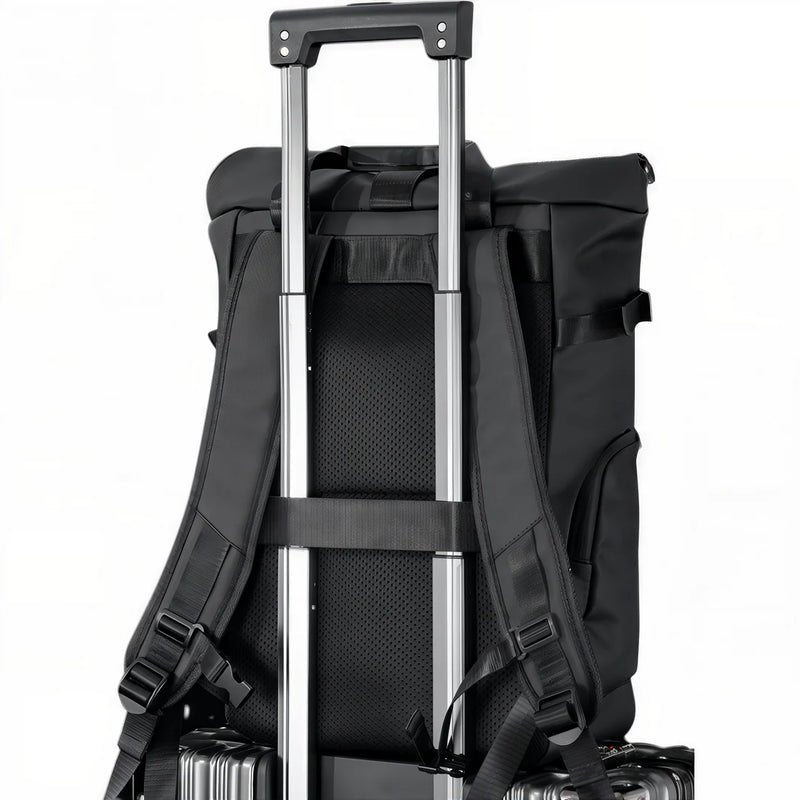 Sac à dos pour pc homme TangoColl 16 avec sangle de fixation et bretelles rembourrées