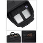 Sac à dos pratique noir multi-compartiments pour ordinateur portable et affaires personnelles
