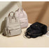 Trois sacs à dos tendance pour femme en couleurs neutres pour un style pratique