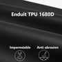 Tissu noir avec revêtement TPU imperméable et anti-abrasion pour Sac à dos professionnel Sentinel