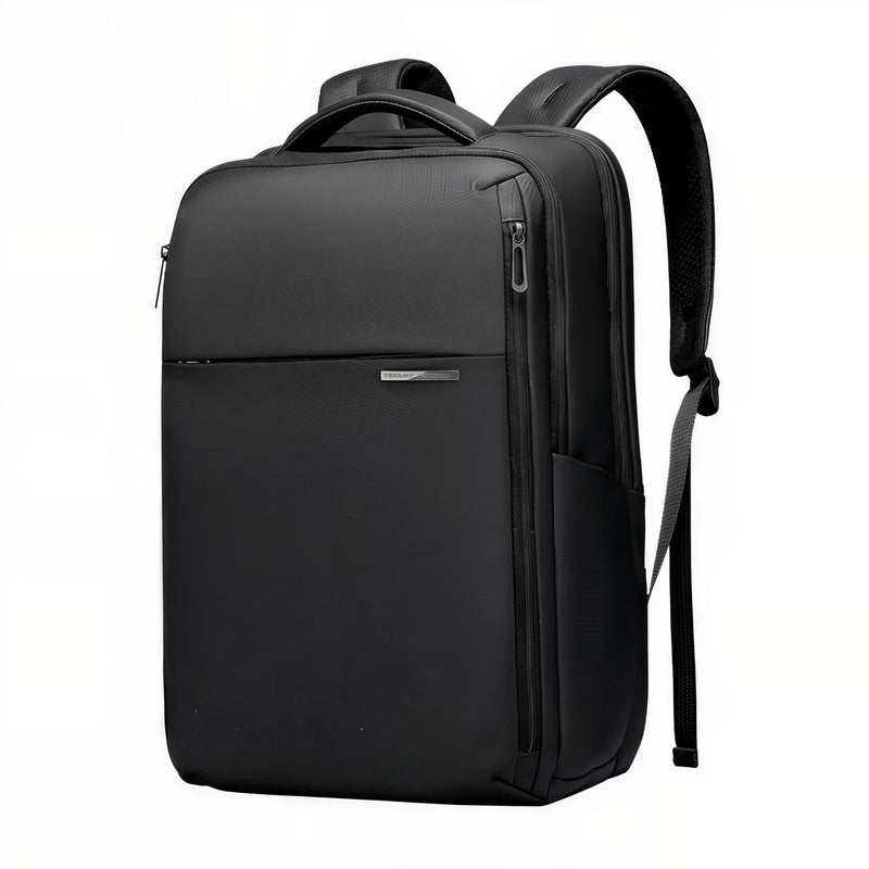 Sac à dos professionnel WorkFlow noir minimaliste pour ordinateur portable 15.6 pouces