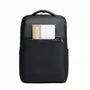Sac à dos professionnel de travail PC 15.6 pouces WorkFlow noir avec poche frontale organisée