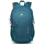 Sac à dos randonnée 20l vert teal avec multiples compartiments et bretelles ajustables