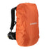 Couverture de pluie orange pour sac à dos de randonnée homme 50L