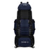 Sac à dos randonnée homme 90l navy blue avec bretelles pour trekking et outdoor