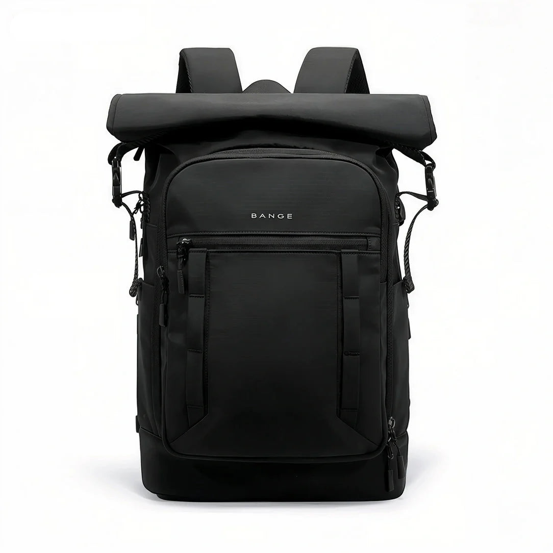Sac à dos roll-top noir 21L BG Tech X avec sangles rembourrées