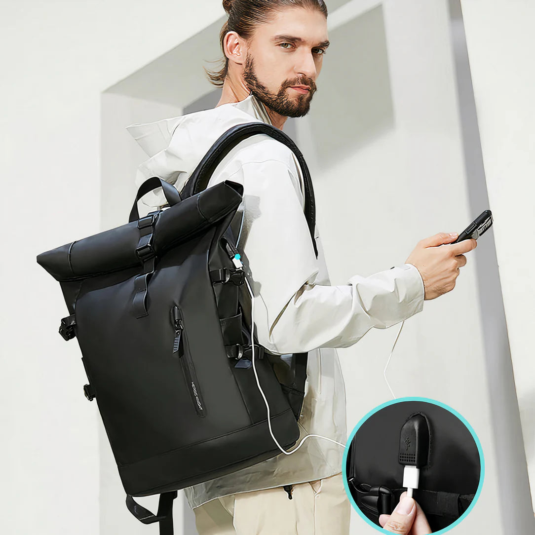 Sac à dos roll top imperméable