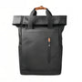 Sac à dos roll top noir pc 15,6 pouces