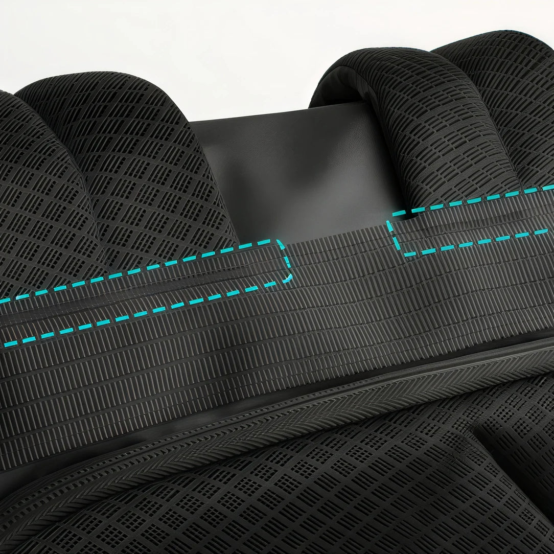 Sac à dos roll top noir pc 15,6 pouces