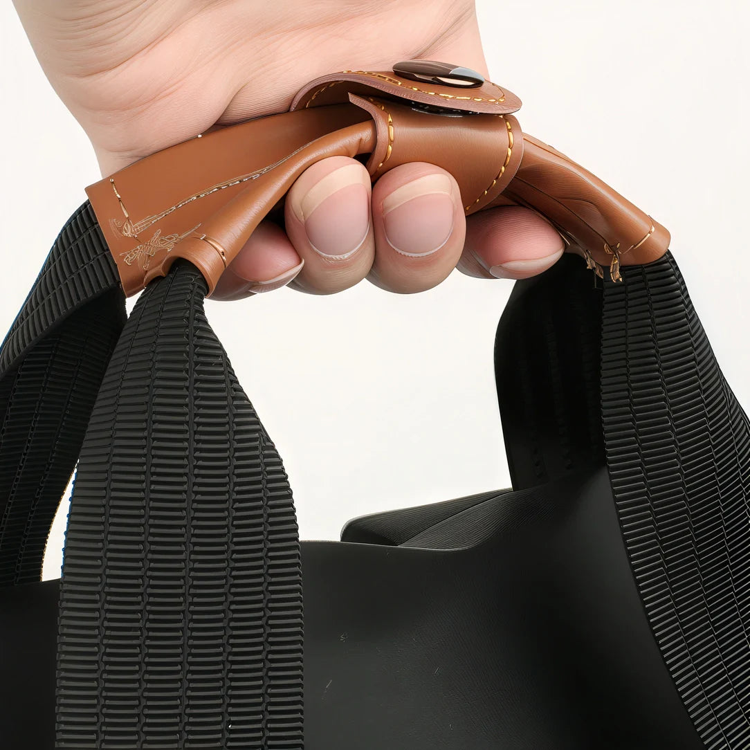 Sac à dos roll top noir pc 15,6 pouces