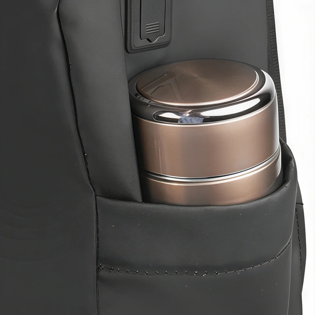 Sac à dos roll top noir pc 15,6 pouces