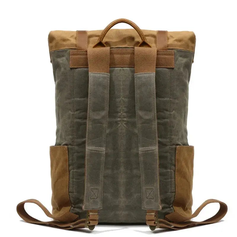 Sac à dos roll top vintage