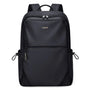 Sac à dos solide noir avec plusieurs compartiments et poches latérales pour un usage quotidien