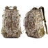 Sac à dos style militaire numérique camouflage avec poches, bretelles et boucles pour outdoor
