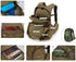 Sac à dos tactique militaire 35L 600D avec multiples compartiments pour un rangement organisé