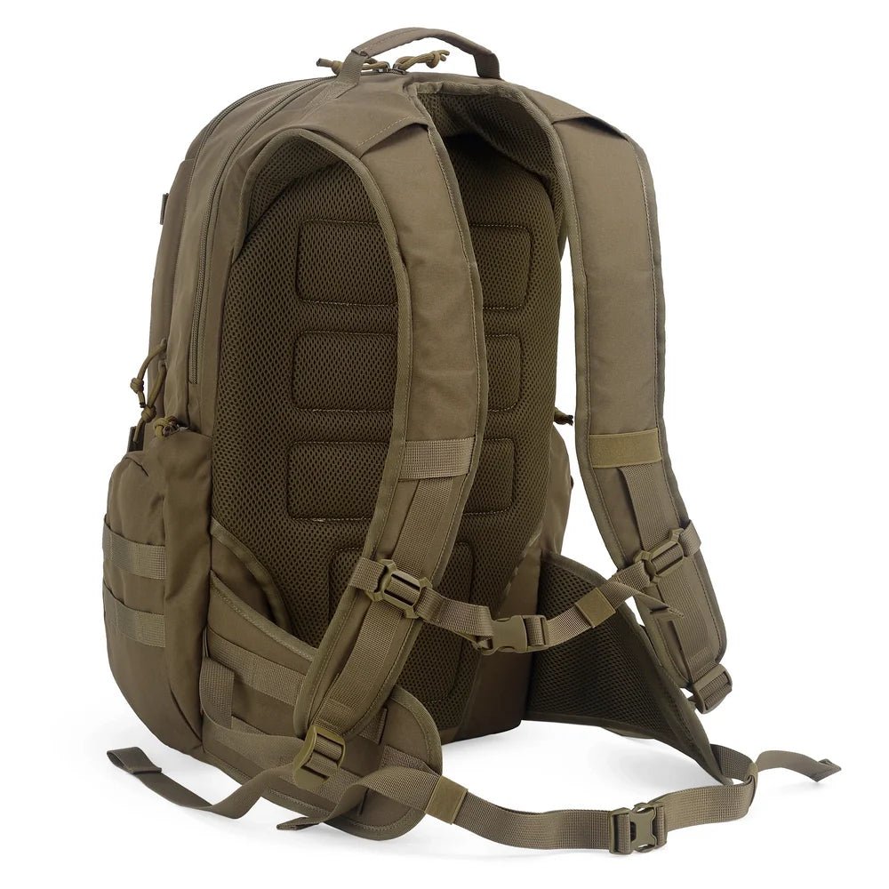 Sac à dos tactique militaire 35L 600D olive drab avec bretelles rembourrées