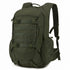 Sac à dos tactique militaire 35L 600D vert foncé avec webbing MOLLE et plusieurs compartiments