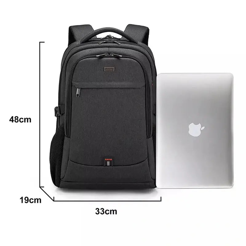 Sac à dos télétravail FlexWork noir pour ordinateur portable 48x33x19cm