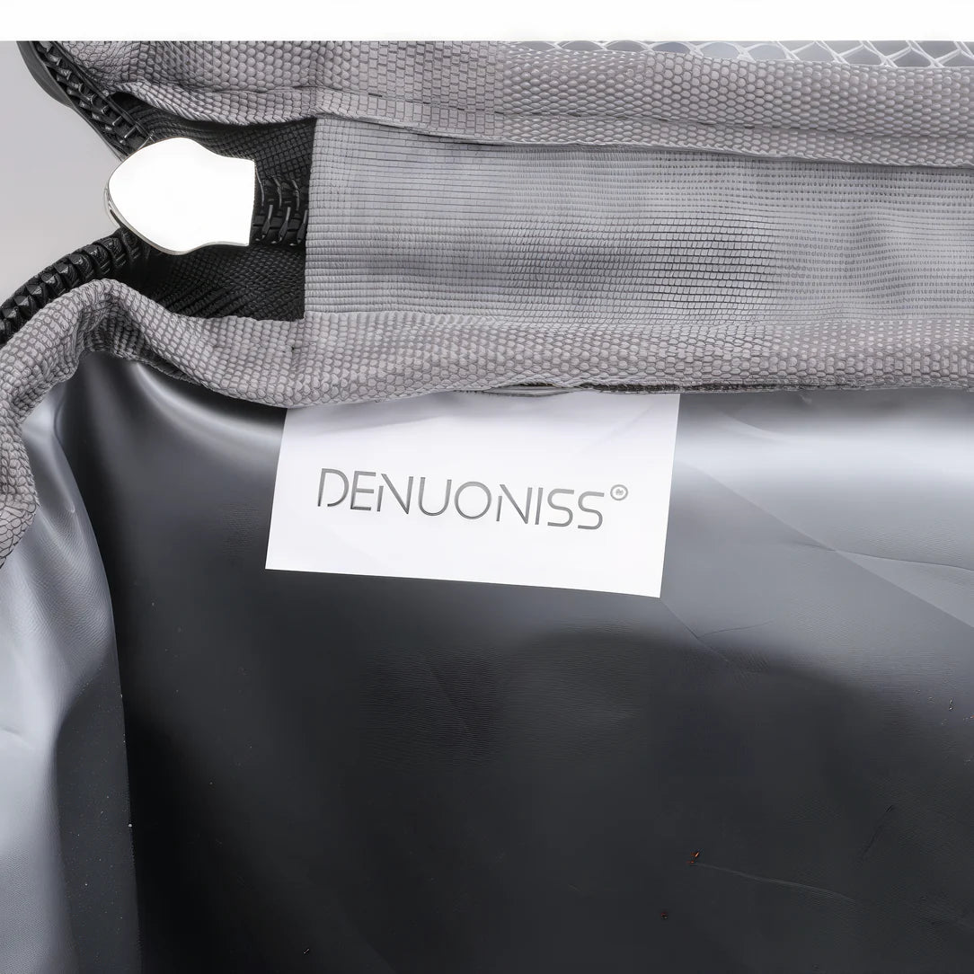 Sac à dos thermique de picnic grand format 28L avec sac isotherme gris à fermeture éclair