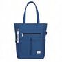 Sac à dos Tigernu Campus en bleu marine avec fermeture éclair noire et étiquette de marque