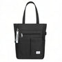 Sac à dos Tigernu Campus en nylon noir avec zip et étiquette de marque