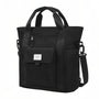 Sac à dos Tigernu Eclipse en nylon noir avec bandoulière ajustable et fermeture éclair