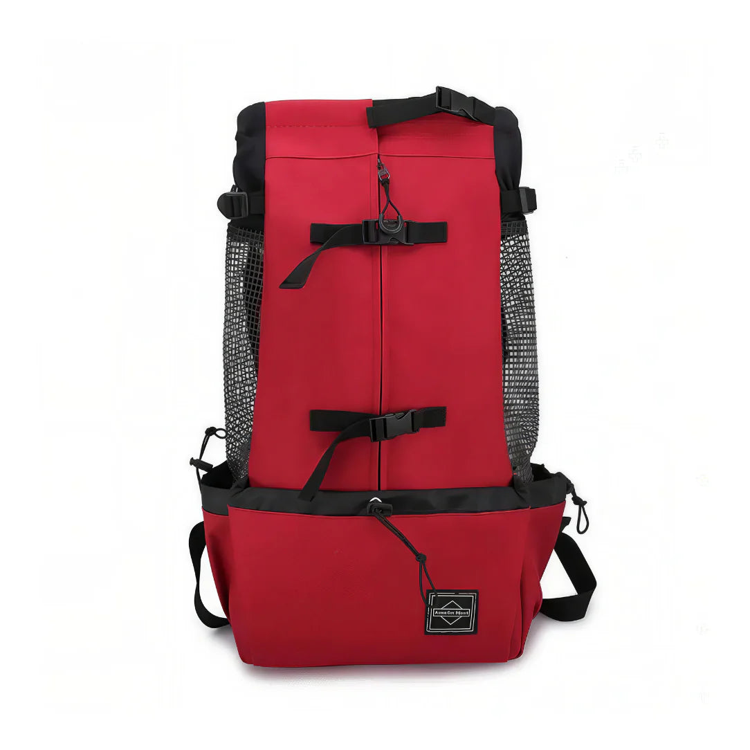 Sac à dos transport chien 20kg 1 Rouge / XL (10-25Kg) sac