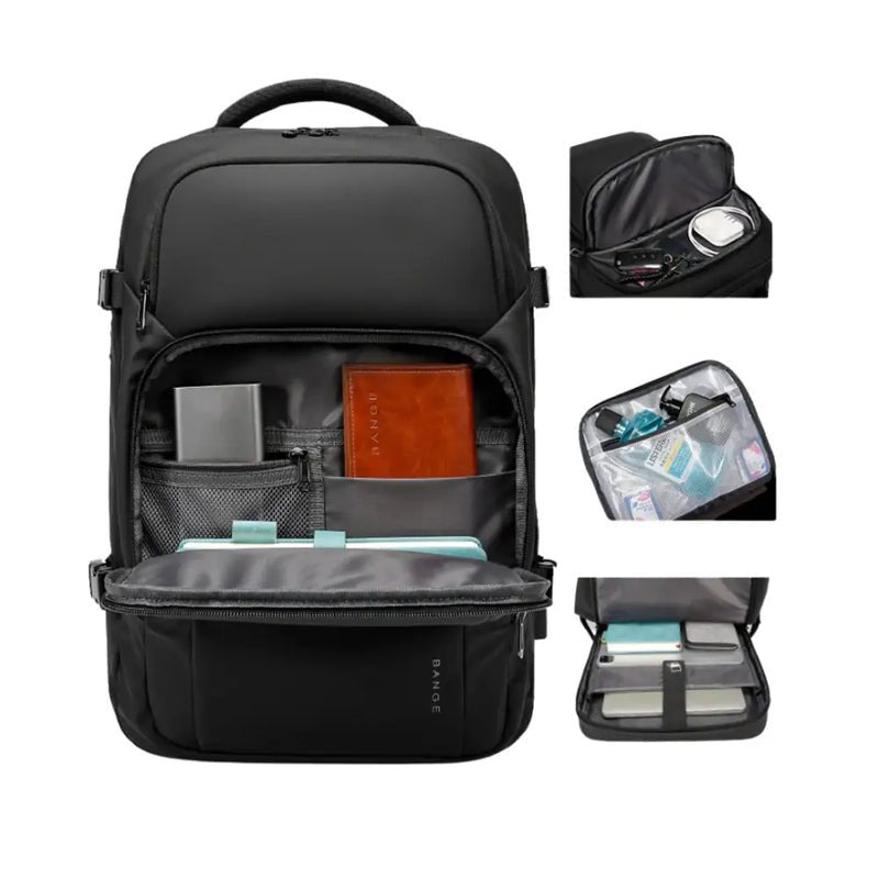 Sac à dos urbain Phobos 16 pouces avec compartiments multiples et pochettes pour ordinateur portable et tablette