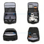 Sac à dos UrbanCore X noir pour ordinateur 17 pouces avec compartiments multiples