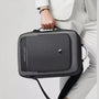Sac à dos valise cabine en charcoal avec accents noirs et design moderne sleek