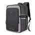 Sac à dos valise cabine noir et gris extensible avec port USB pour voyager léger