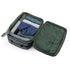 Sac à dos voyage cabine homme vert foncé avec compartiments pour vêtements et rangement