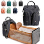 Sac à langer sac à dos lit, sac convertible en berceau pour bébé, pratique et polyvalent
