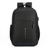 Sac de cours collège noir avec port de chargement USB anti-vol
