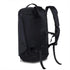 Sac de sport sac à dos noir avec bretelles de sac à dos, pratique et tendance