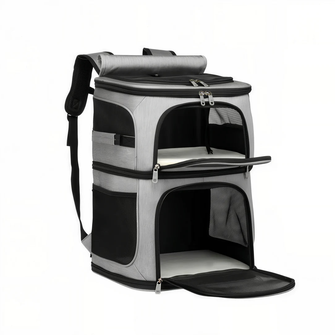 Sac de transport double pour chat - Cocoon Duo
