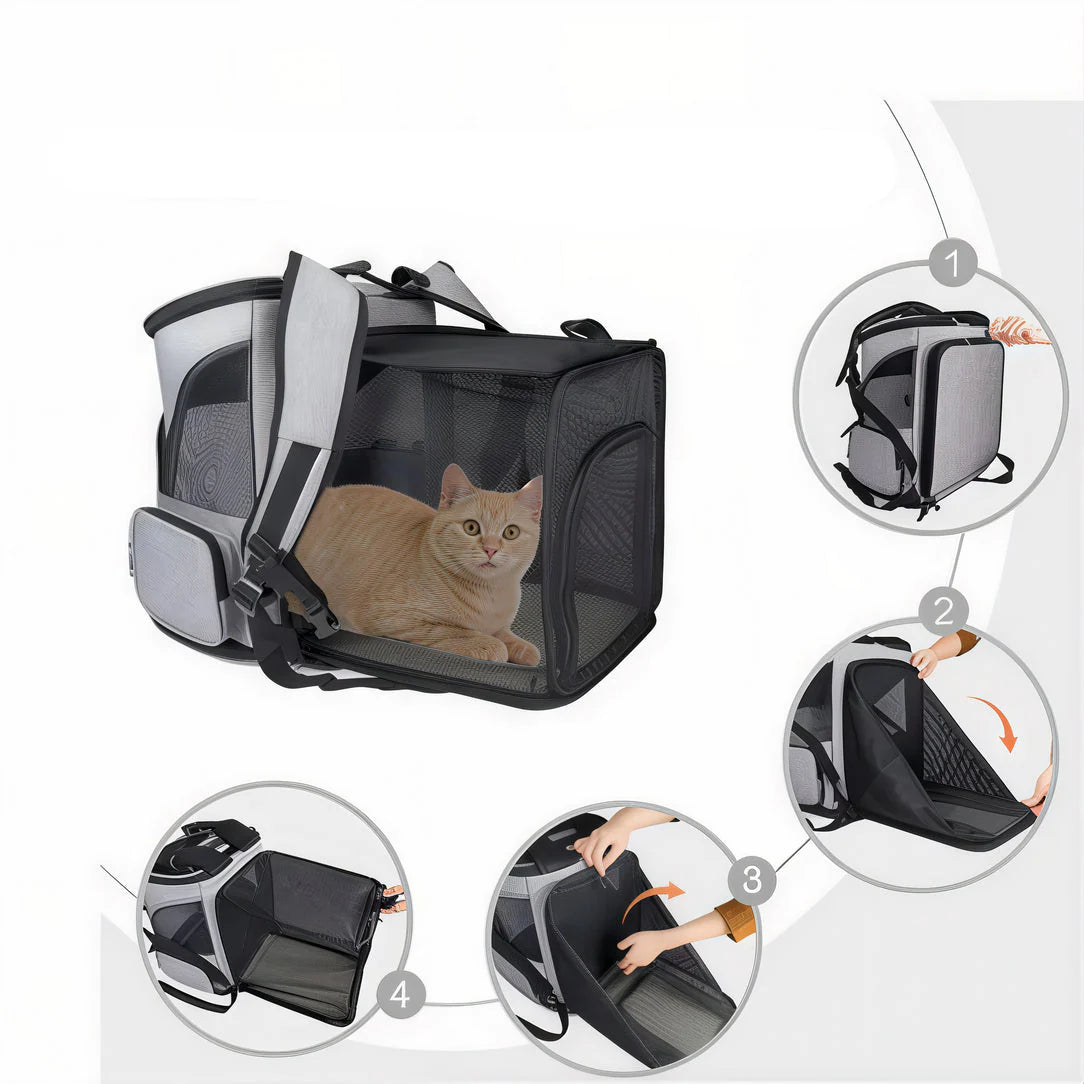 Sac de transport extensible pour chat - Cocoon